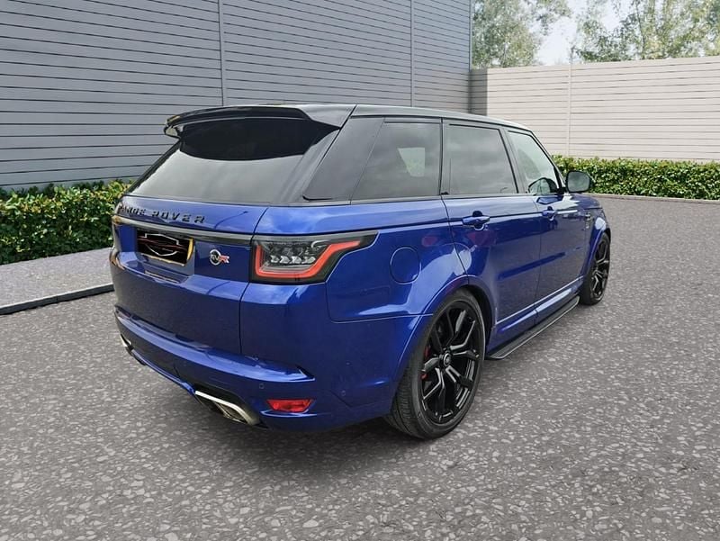 Used Land Rover Range Rover Sport SVR 575 HP (422 kW) 2021 Blue SUV