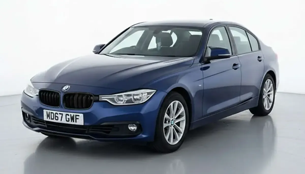 Used BMW 320 Impressive 2018 Blue Sedan