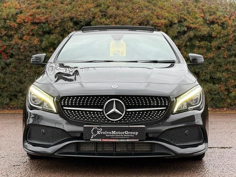 Used Mercedes CLA220 AMG line 2018 Black Sedan