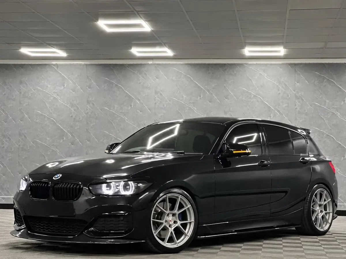 Used BMW M140 M Sport 550 HP (404 kW) 2017 Black Hatchback