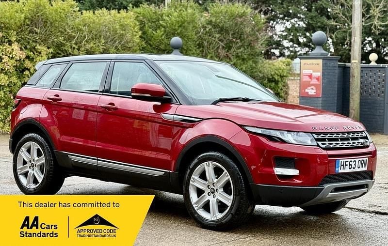 Red Used 2013 Land Rover Range Rover evoque Pure Estate | £6,990 (Good price) - Image 1/2