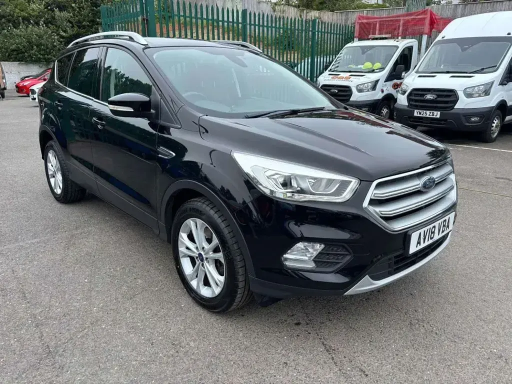 Used Ford Kuga Titanium 150 HP (110 kW) 2018 Black SUV