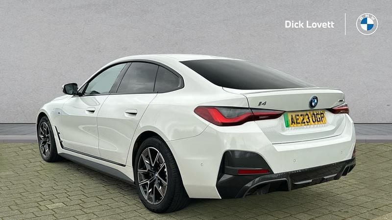 Used BMW i4 M Sport 250 kW (340 HP) 2023 White Sedan