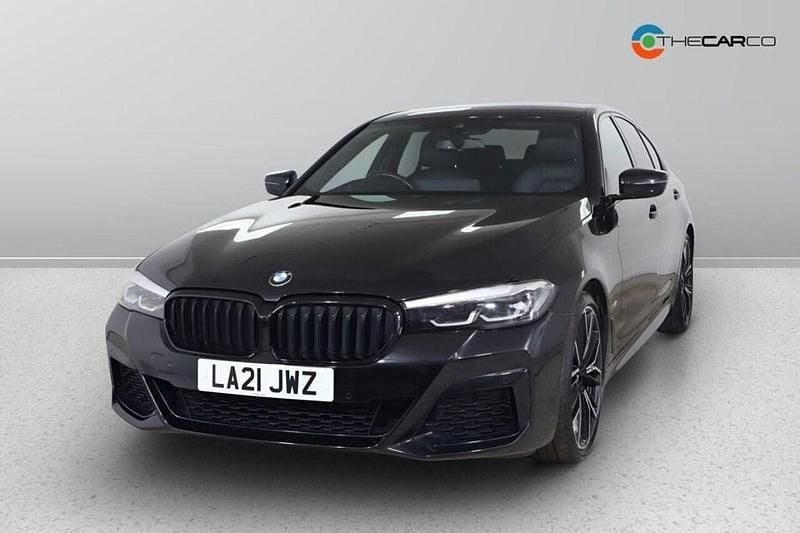 Used BMW 520 M Sport 2021 Black Sedan