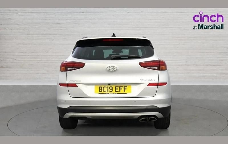 Used Hyundai Tucson Premium SE 177 HP (130 kW) 2019 Silver SUV