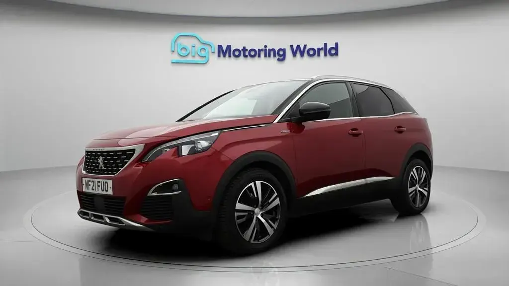 Used Peugeot 3008 GT-line 131 HP (96 kW) 2020 Red SUV