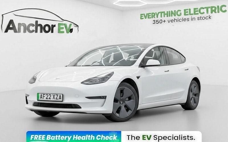 Used Tesla Model 3 Long Range AWD 366 kW (498 HP) 2022 White Sedan