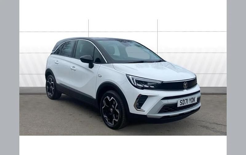 Used Vauxhall Crossland Elite 131 HP (96 kW) 2021 White SUV