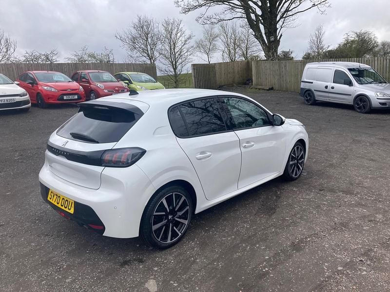 Used Peugeot 208 Allure 2020 White Hatchback