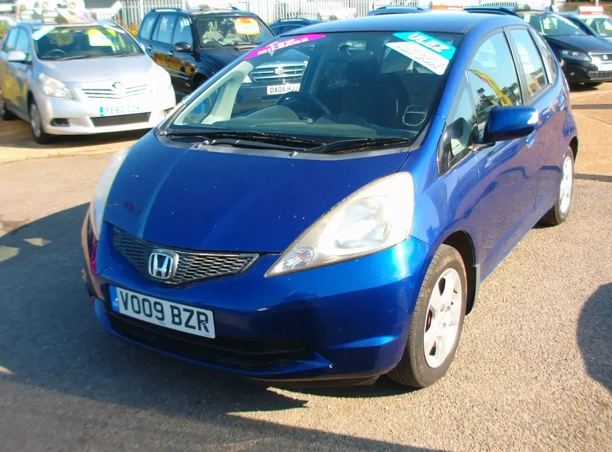 Used Honda Jazz ES 100 HP (73 kW) 2009 Blue Hatchback
