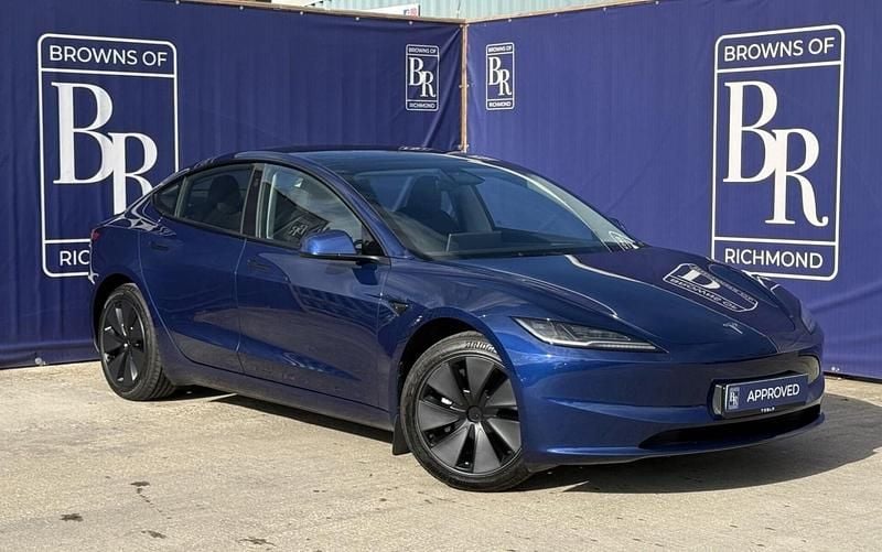 Blue Used 2025 Tesla Model 3 RWD Sedan | £30,699 - Image 1/3