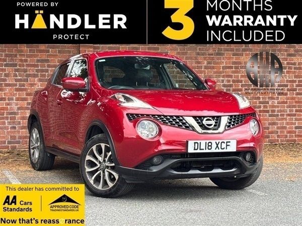 Red Used 2018 Nissan Juke S SUV | £8,995 (Fair price) - Image 1/1