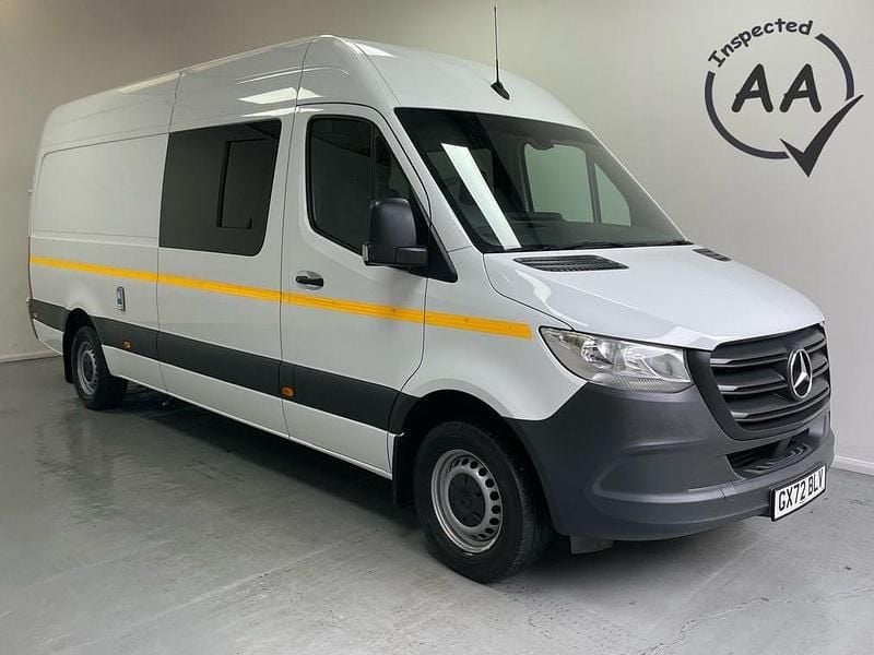 Begagnad Mercedes Sprinter Progressive 150 HK (110 kW) 2023 Vit Van