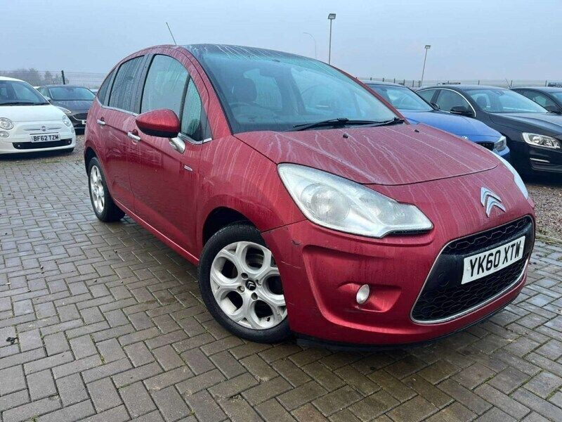 Red Used 2010 Citroën C3 Exclusive Hatchback | £3,299 (Fair price) - Image 1/4