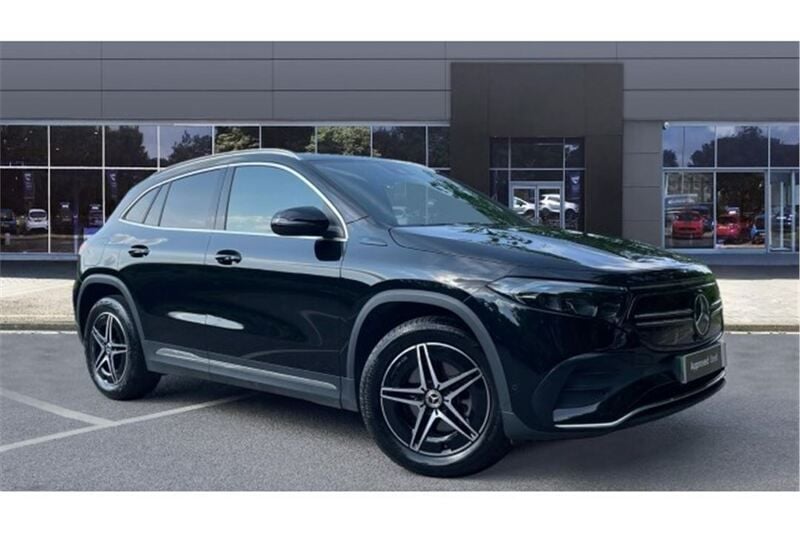 Black Used 2022 Mercedes EQA250 AMG line SUV | £23,235 (Fair price) - Image 1/4