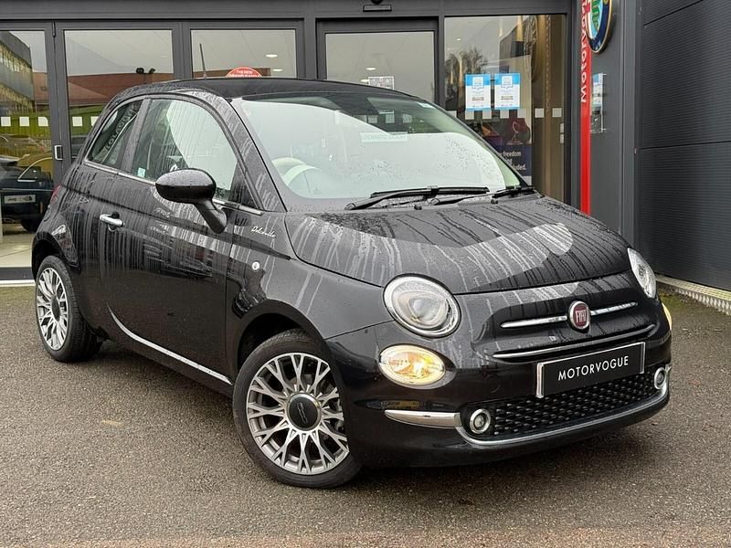 Black Used 2023 Fiat 500 Dolcevita Hatchback | £10,650 (Fair price) - Image 1/3