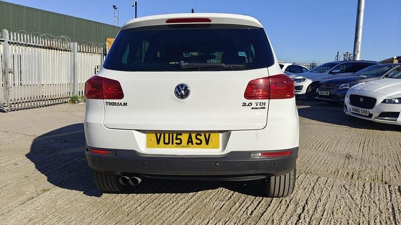 Used VW Tiguan Match 140 HP (102 kW) 2015 White SUV