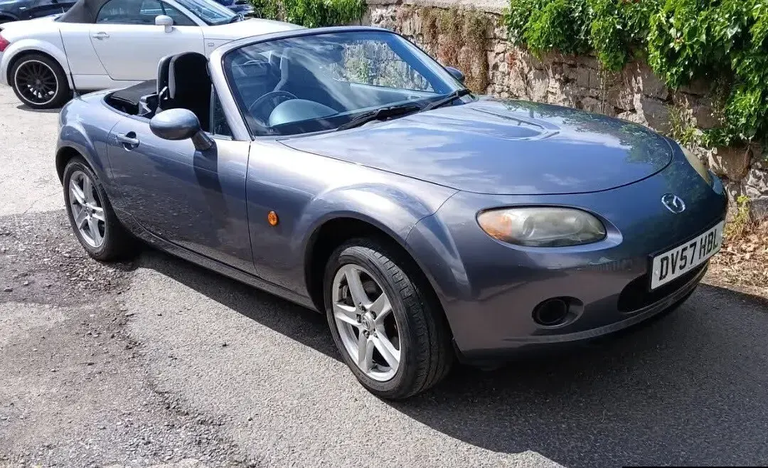 Used Mazda MX5 126 HP (92 kW) 2007 Grey Cabriolet