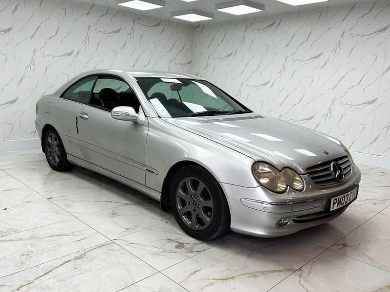 Used Mercedes CLK270 Elegance 170 HP (125 kW) 2003 Silver Coupe