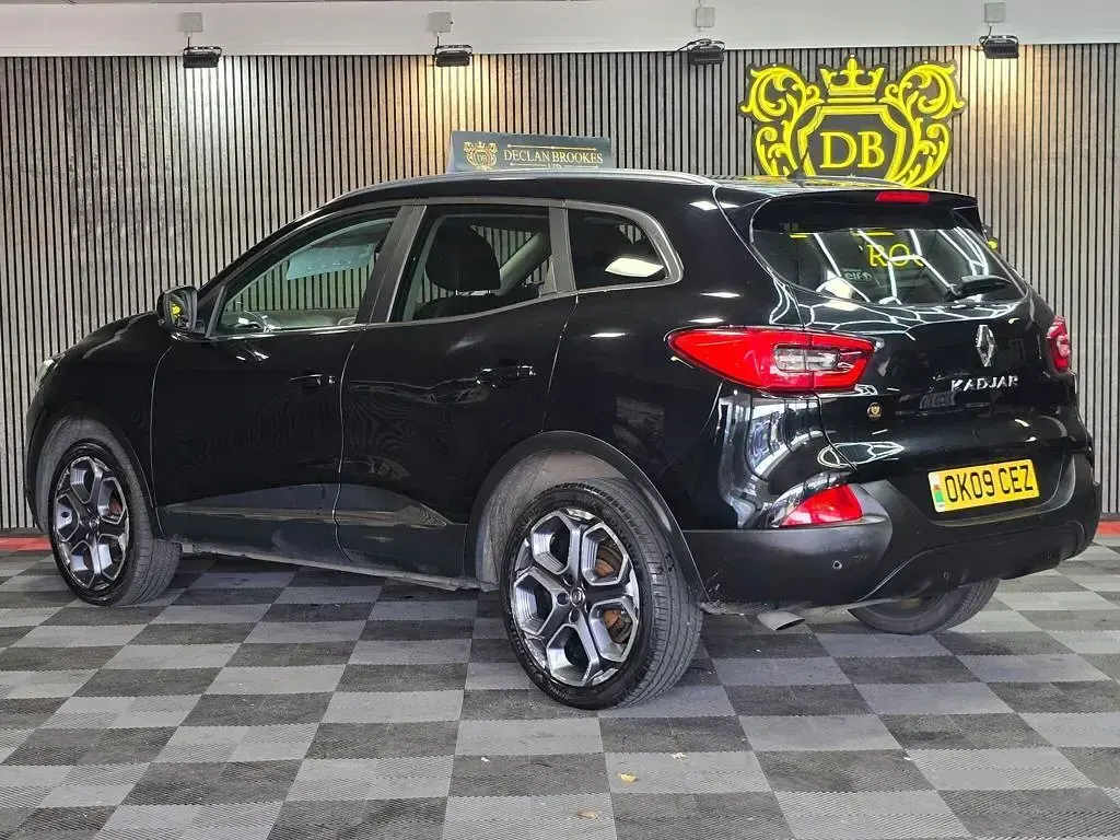 Begagnad Renault Kadjar Dynamique 110 HK (80 kW) 2015 Svart SUV