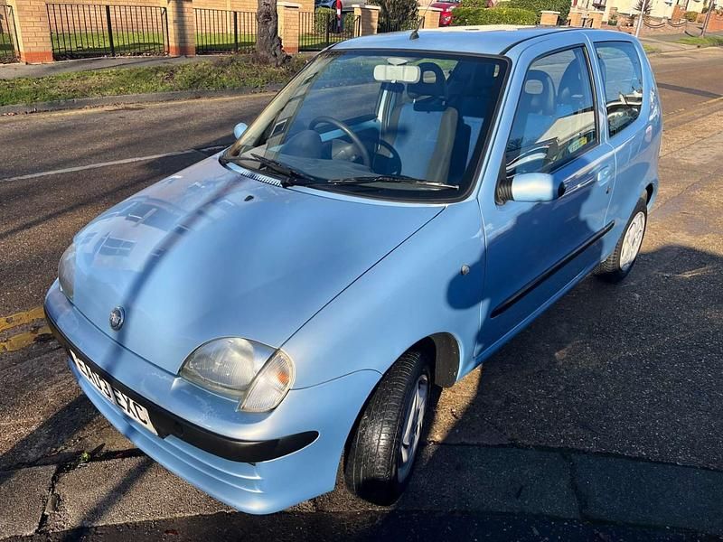 Used Fiat Seicento Active 2003 Blue Hatchback