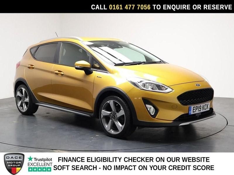 Used Ford Fiesta Active X 100 HP (73 kW) 2019 Yellow Hatchback
