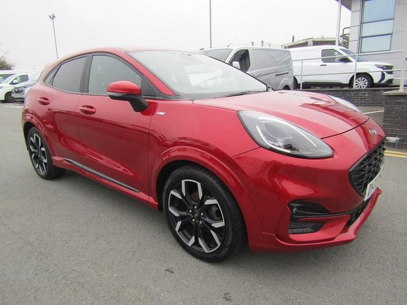 Lucid red pearl Used 2020 Ford Puma ST-Line X Hatchback | £13,980 (Expensive) - Image 1/4