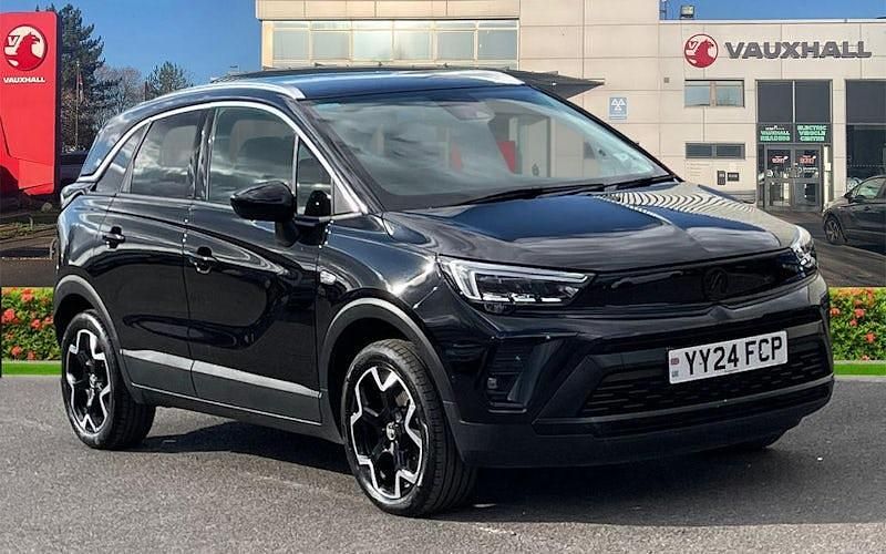 Used Vauxhall Crossland Ultimate 131 HP (96 kW) 2024 Black SUV