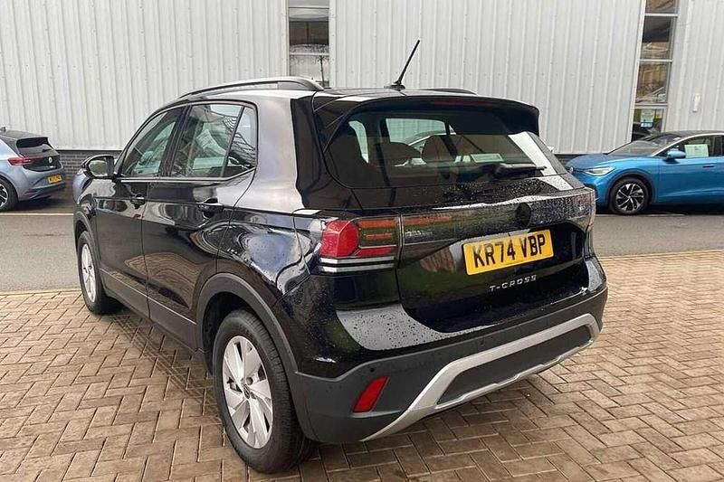 Used VW T-Cross Life 115 HP (84 kW) 2024 Black SUV