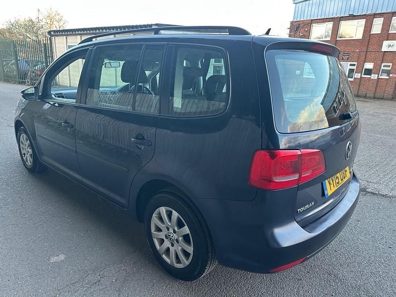 Used VW Touran S 105 HP (77 kW) 2015 Blue MPV