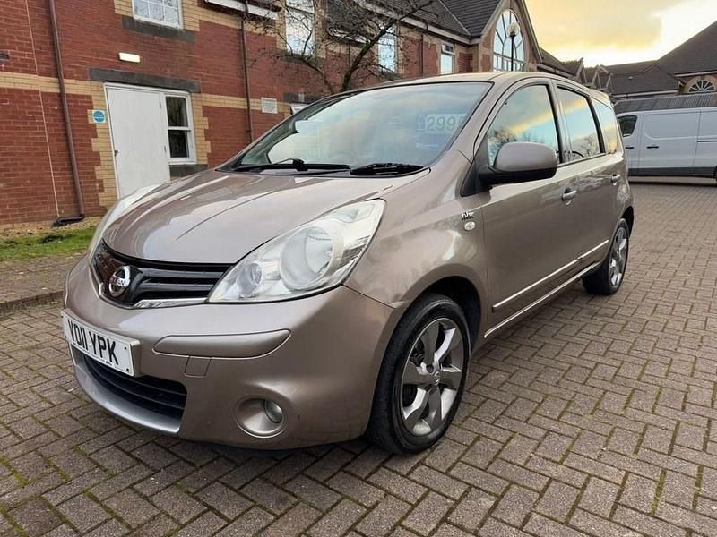 Used Nissan Note N-TEC 88 HP (64 kW) 2011 Beige MPV