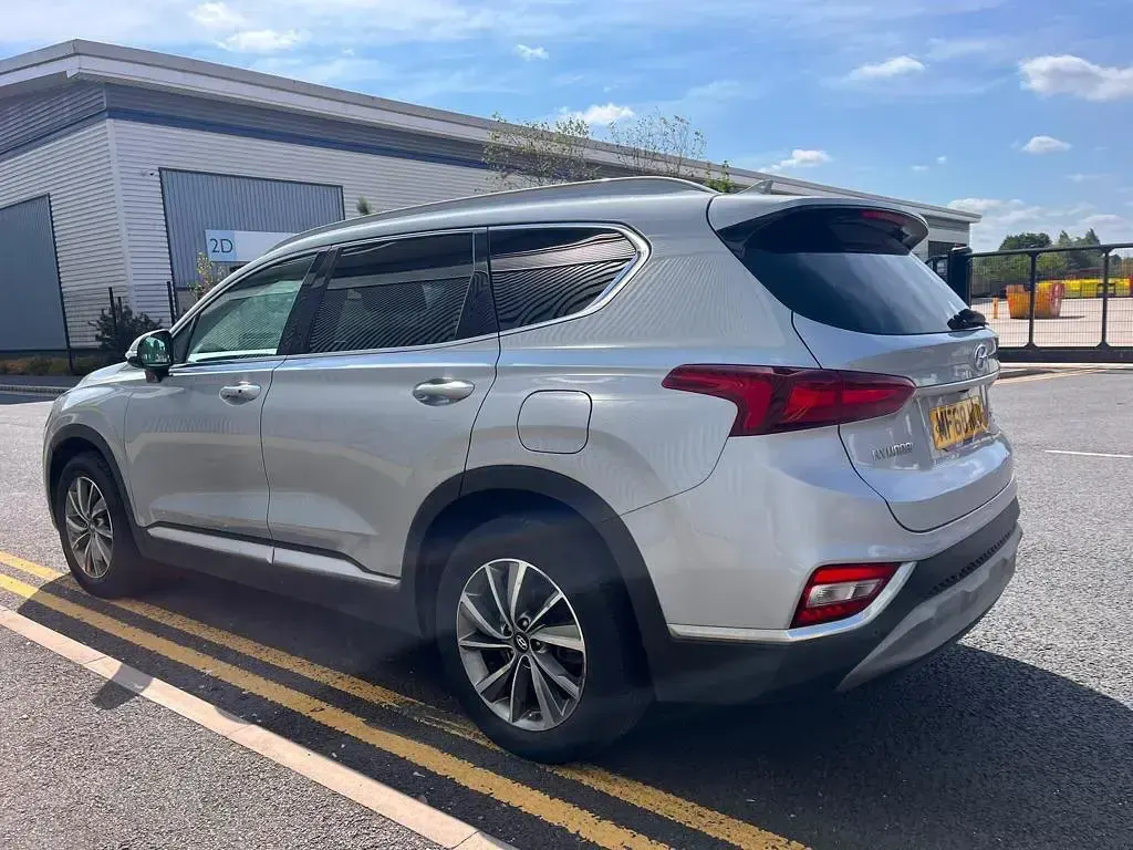 Used Hyundai Santa Fe Premium 2018 Silver SUV