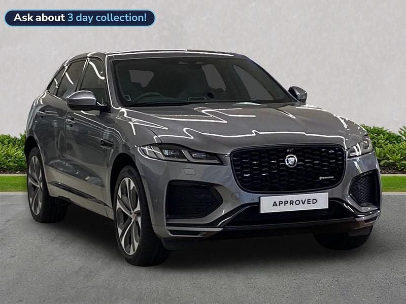 Grey Used 2021 Jaguar F-Pace R-Dynamic SUV | £31,850 (Fair price) - Image 1/4
