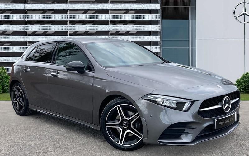 Used Mercedes A180 AMG Line Premium 136 HP (100 kW) 2022 Grey Hatchback