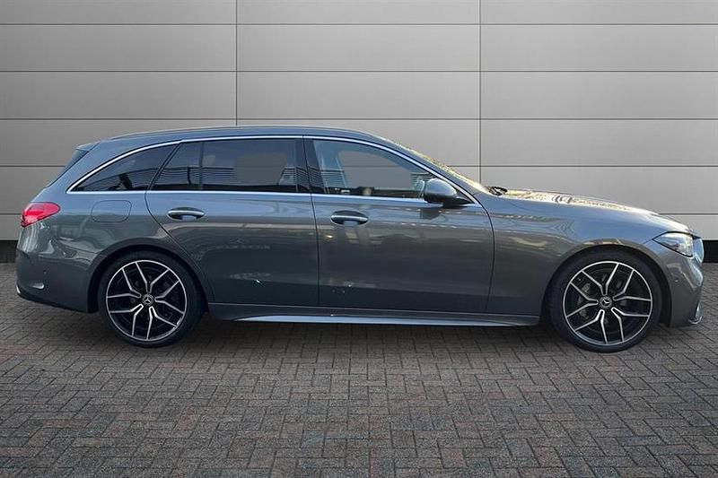 Used Mercedes C300 AMG Line Premium 258 HP (189 kW) 2024 Selenite grey Estate