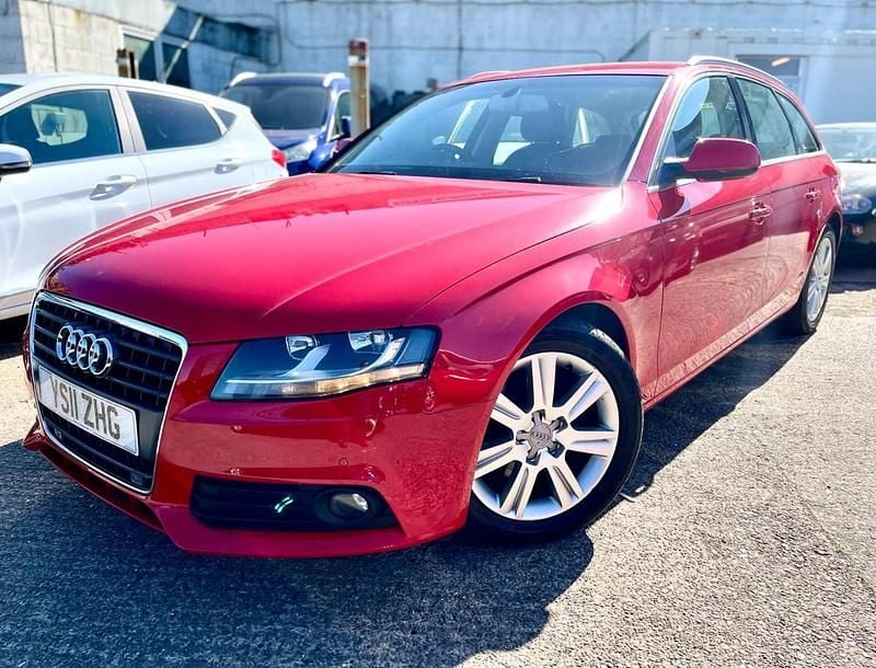 Used Audi A4 2011 Red Estate