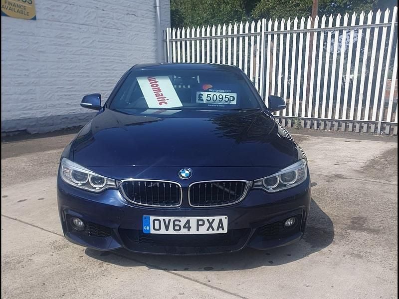 Blue Used 2014 BMW 420 M Sport Coupe | £5,095 (Expensive) - Image 1/4