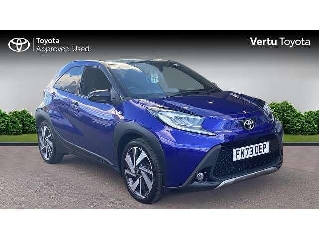 Blue Used 2023 Toyota Aygo X SUV | £16,473 - Image 1/4
