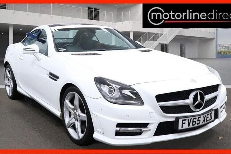 White Used 2016 Mercedes SLK200 AMG Cabriolet | £13,945 - Image 1/1