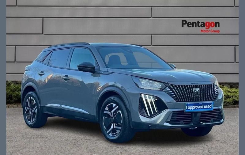 Grey Used 2024 Peugeot e-2008 Allure SUV | £21,995 - Image 1/4