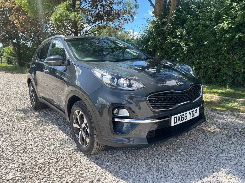Used Kia Sportage 130 HP (95 kW) 2018 Grey SUV