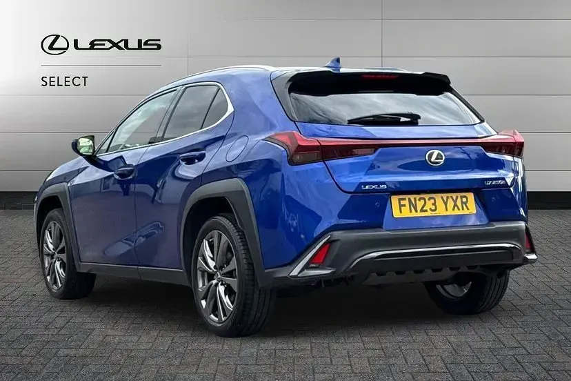 Used Lexus UX Sport Design Packet 181 HP (133 kW) 2023 Azure blue SUV