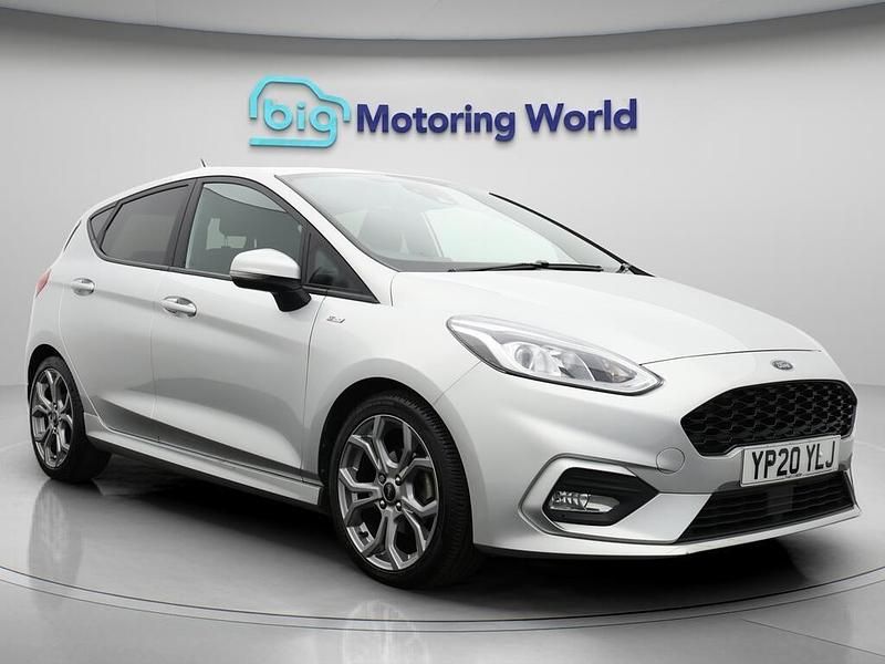 Silver Used 2020 Ford Fiesta ST-Line Hatchback | £10,900 (Fair price) - Image 1/4