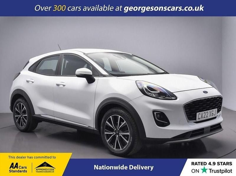 White Used 2022 Ford Puma Titanium SUV | £13,800 (Good price) - Image 1/4
