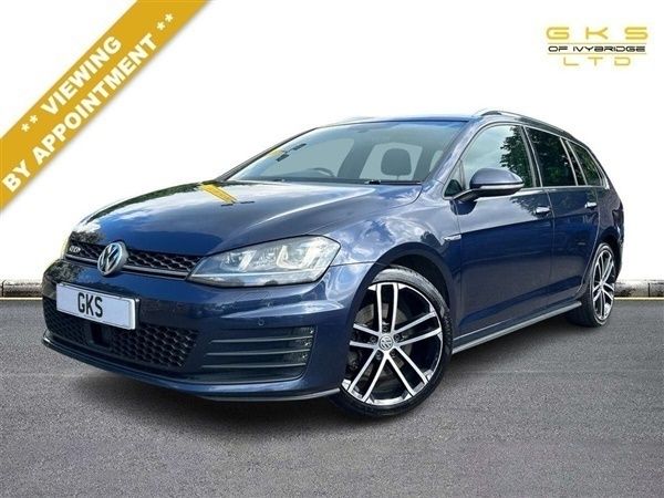 Blue Used 2017 VW Golf VII GTD Estate | £11,495 (Fair price) - Image 1/1