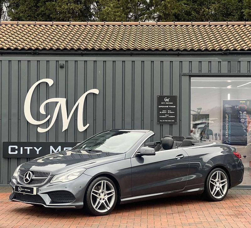 Used Mercedes E220 AMG 2014 Grey Cabriolet