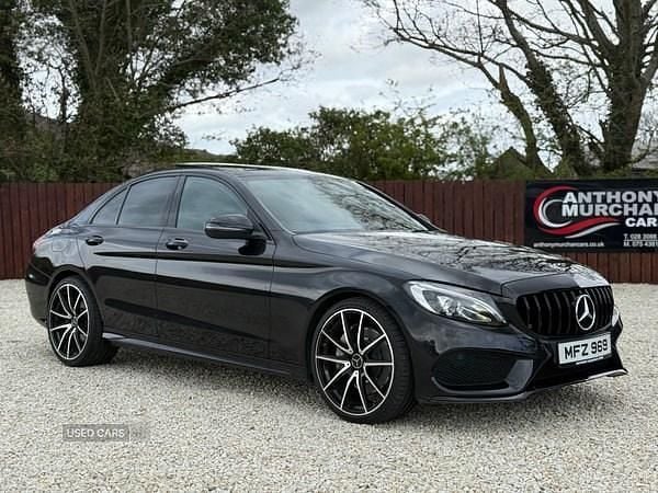Used Mercedes C250 AMG Line Premium 2018 Black Sedan
