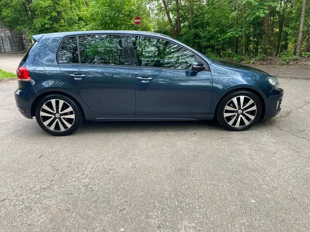 Used VW Golf VI GTD 170 HP (125 kW) 2011 Blue Hatchback