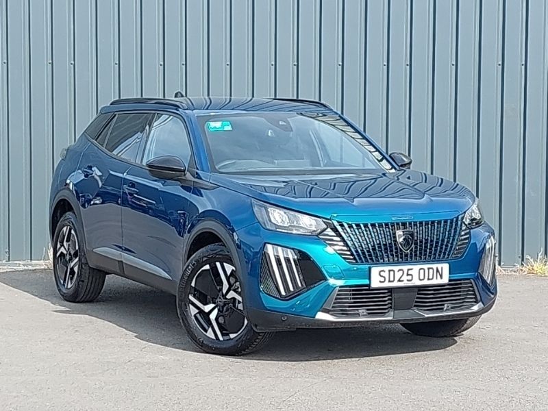 Blue New 2025 Peugeot 2008 Allure SUV | £23,998 (Super price) - Image 1/4