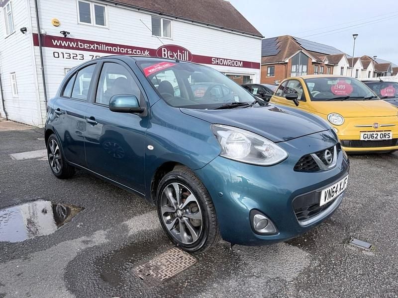 Used Nissan Micra S 98 HP (72 kW) 2015 Blue Hatchback